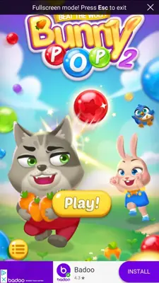 Bunny Pop 2 Beat the Wolf android App screenshot 5